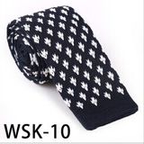 Men's Fashionable 100% Polyester Knitted Tie (WSK-10)