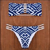 OEM Cheap Wholesale Hot Sexy Stripe Girl Lady Beach Bikini