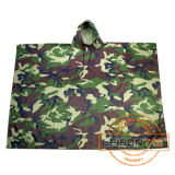 Military Poncho of Polyester with PVC Coating ISO Standard