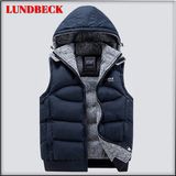 Simple Men's Vest Jacket for Winter Outerwear