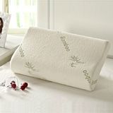 Bamboo Sleep Premium Bamboo Memory Foam Pillow with Washable Bamboo Cover