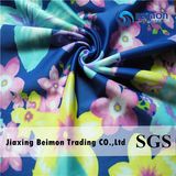 Beautiful Design &Hot Transfer Printing & Nylon Spandex Fabric Satin for Swimwear