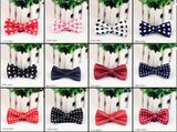 New Party Performance Polyester Silk Kids Bowties Printed Patterns