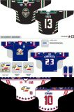 Customized Echl Colorado Eagles Hockey Jersey