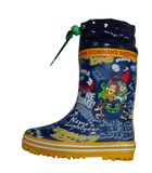 Children's Cartoon Print Rubber Boots