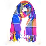 Hot Colorful Plaid Fashion Women Pashmina Scarf