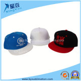 Polyster &Cotton Mxied Sublimation Baseball Caps (Blank)
