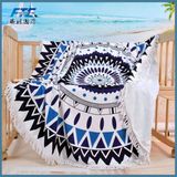 Microfiber Round Beach Towel for Outdoor