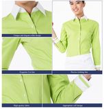 100% Cotton Women's Chef Coat Kitchen Uniform Tops