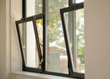 Double Tempered Glass Aluminum Tophung Window