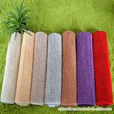 colorful Antislip Bathroom Chenille Mat Carpet Rug