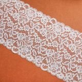 fashion Design Elegant Embroidered Beaded Navy Blue Lace for Dress