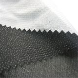 Woven Tricot Interlining Fabric of Pure Cotton Warp Knitted Elastic