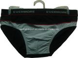 Plain Cotton High Quality Men's Brief Men Underwear