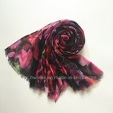 2017 Flourish Cotton -Imitation Stole / Polyester Lady Scarf (HWBPS452)