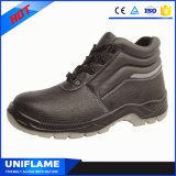 Stylish Industrial Leather Safety Shoes Work Footwear Ufa076