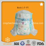 Wholesale Disposable Baby Diaper with Cute Printed OEM Brand