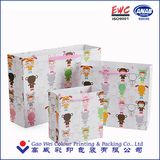 Printed Paper Gift Packing Bag for Cloth & Chocolate