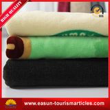 Hot Selling Knitted Waterproof Travel Inflight Blanket