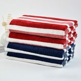 Baby Soft Cotton Custom Color Stripe New Bath Towel