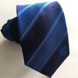 Custom Logo Tie Polyester Silk (L049)