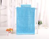 Cotton Jacquard Square White Hand Towels