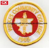 China Vendor Twill Background Embroidery Patch Wholesale Price