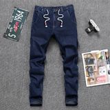 New Fashion Jeans with Special Design on Waistband for Man (HDMJ0018-17)