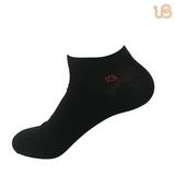 Men's Solid Color Comb Cotton Ankle Dress Casual Socks