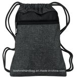 Lightweight Drawstring Bag Sackpack Pocket Sport Gym Sack Golf Bag