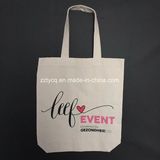 Screen Printing 100% Cotton Shopping Bag with Customized Logo