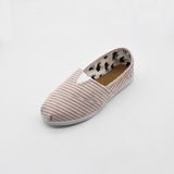 Lady's Casual Shoes with Canvas Upper and PVC Sole