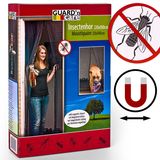 2018 Premium Magnetic Screen Door with Top Lace