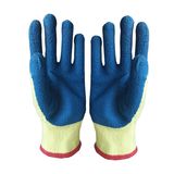Cotton Gloves with Latex Coated for Garbage Collection