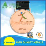 Manufacturer Custom Zinc Alloy Souvenir Sport Metal Medal for Wholesale