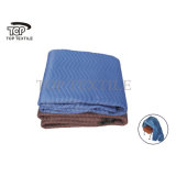 Blue Moving Blanket Made Of 100% Recycle Textile Material