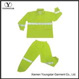 Rainsuit Waterproof Warning Reflective Rain Coat Wtith En471 Standard