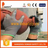 Ddsafety 2017 13 Gauge Nylon Polyester Shell Grey Nitrile Coated Working Glove