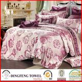 Fashion Poly-Cotton Jacquard Bedding Set Df-C140