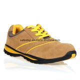 Suede Leather Sport Model Composite Toe Safety Shoes Italy