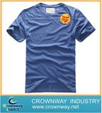 Mens Cotton Soft T-Shirt with Custom Embroidery