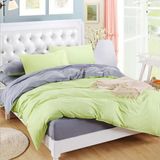 Microfiber Polyester Bedding 4 Pieces Sheet Set Home Textile Plant