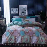 Luxury Cotton Home Bedding Bed Sheet Quilt Cover