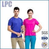 Quick-Drying Dry Fit Outdoor Cheap T-Shirt for Women and Men