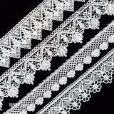 Lace Trim, Mesh Trim, Embroidery Knit Border Trim L183