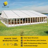 Huaye 20X20m Glass Event Tent for Sale (hy219j)