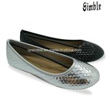 Women Branded Soft Ballerina Shoes with PU Upper Flat Heel