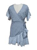 Rayon Ladies Fashion Woven Dress2