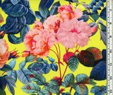 Wholesale Customized Gorgeous Roses Nylon Spandex Printed Swimwear Fabric