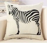 Competitive Quality 100% Cotton Horse Printed Sofa Cover